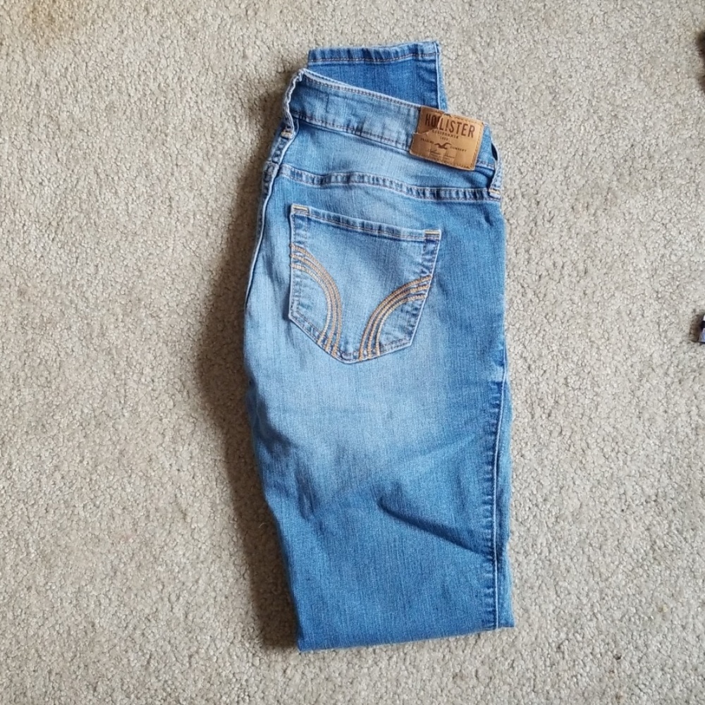 Lightly distressed jeans